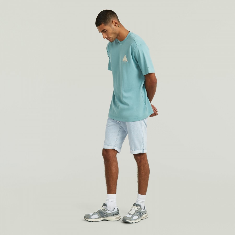 Afbeelding van D24430 E352 H948- Mosa Short  - Denim - G-STAR